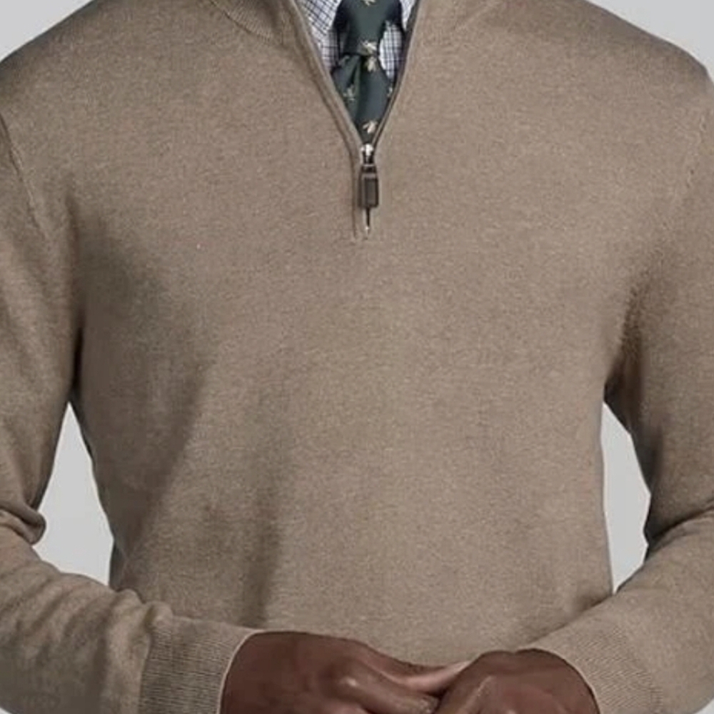Men's Tan Sweater